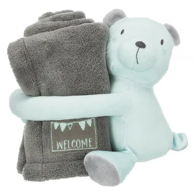 Junior set douillet, couverture et jeux pour chiots.