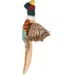 Peluche Faisan Paloma brun 45 cm, pour chien