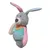 zolux - Jouet peluche crazy jojo lapin pour chien