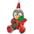 Flamingo - Pingouin Noël peluche 43 cm avec Os en corde , jouet pour chien Flamingo - Pingouin Noël peluche 43 cm avec Os en corde , jouet pour chien