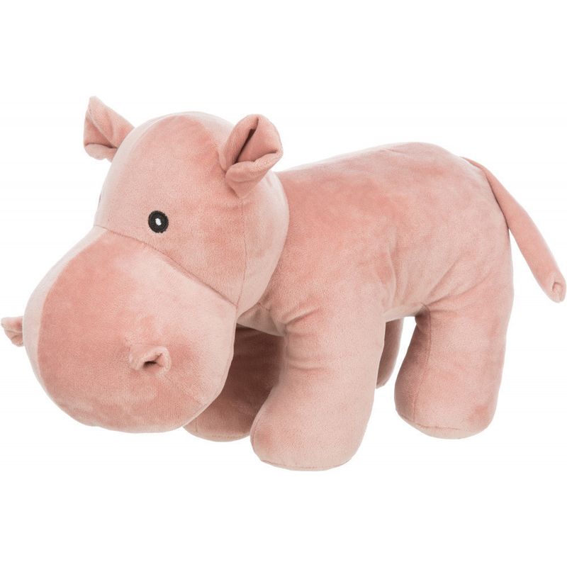 animallparadise - Peluche Hippopotame avec son, taille 39 cm, pour chien