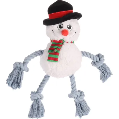 Flamingo - Bonhomme de neige Blanc Xima Jouet Noël pour chien Flamingo - Bonhomme de neige Blanc Xima Jouet Noël pour chien