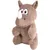 Flamingo - Peluche Henny Rhino couleur taupe hauteur 40 cm jouet pour chien