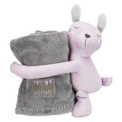 Junior set douillet, couverture et jeux pour chiots.