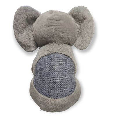 Peluche Henny Éléphant gris hauteur 38 cm jouet pour chien