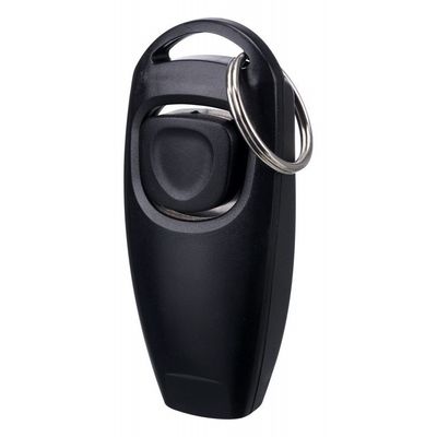 un Clicker sifflet pour entrainement canin - couleur aléatoire.