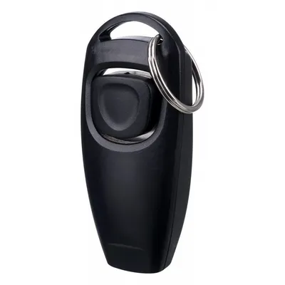 un Clicker sifflet pour entrainement canin - couleur aléatoire.