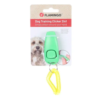 Flamingo - Sifflet  Clicker Xoë  pour chien