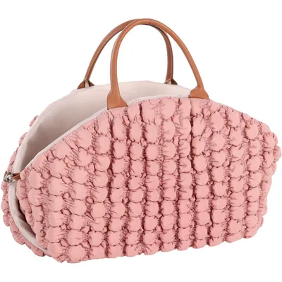 Sac de transport Yzma Rose 42cm L x 26cm l x 25cm H pour petit chien max 4