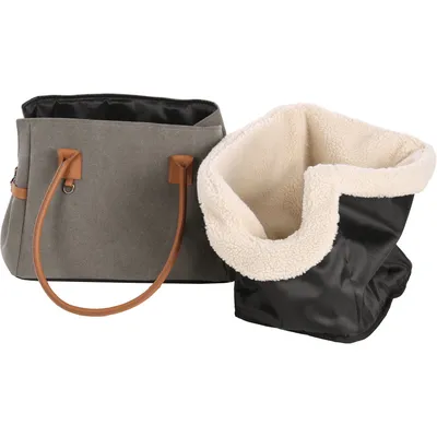 Sac de transport Kuzco Brun 40cm L x 25cm l x 29cm H pour petit chien max 6
