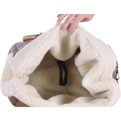 Sac de transport Kuzco Brun 40cm L x 25cm l x 29cm H pour petit chien max 6