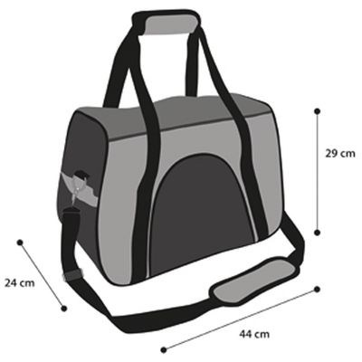 Flamingo - Sac Leona  44 x 24 x 29 cm. pour petit chien ou chat. max 8 kg