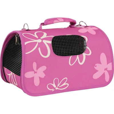 Panier de transport Flower, S, Prune, pour chat ou chien. max 4 kg
