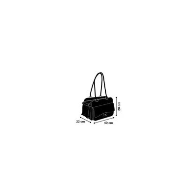 Sac de transport GIGI  40 x 22 x 28 cm pour petit chien max 5 kg