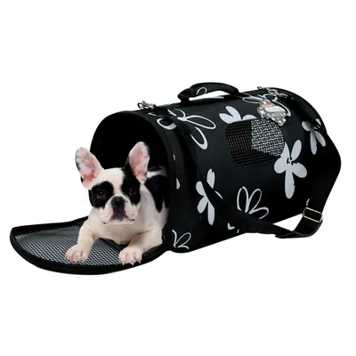 Panier de transport Flower. M. couleur . pour chat ou chien. max 6 kg