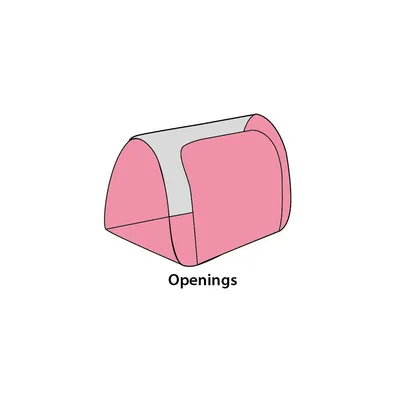 animallparadise - Sac de transport Audrey, 36 x 21 x 23 cm, pour petit chat