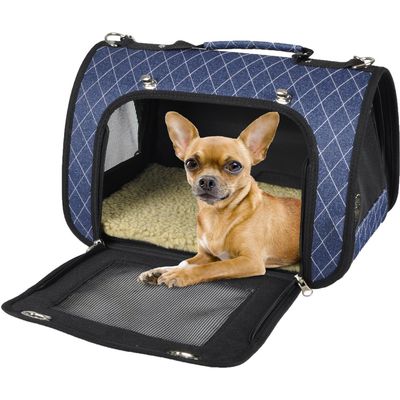 Sac de transport Audrey, 36 x 21 x 23 cm, pour petit chat ou chien. max 5 k
