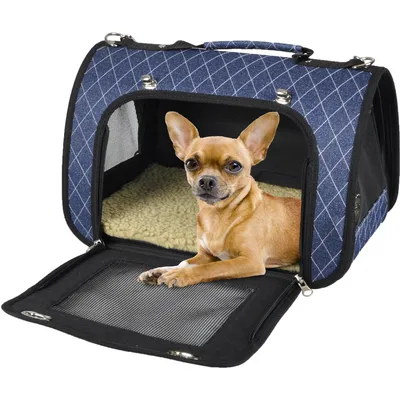 Sac de transport Audrey, 36 x 21 x 23 cm, pour petit chat ou chien. max 5 k