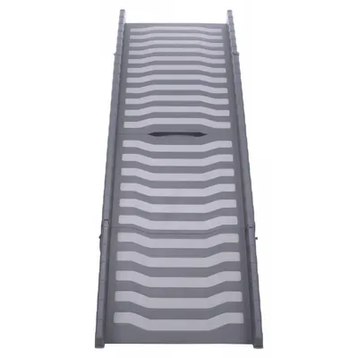 Rampe pliable, pliable en 4 parties, en plastique/TPR. Taille 39 × 150 cm p