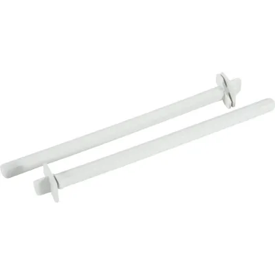 animallparadise - 2 Perchoirs plastique beige de 18 cm, pour oiseaux.