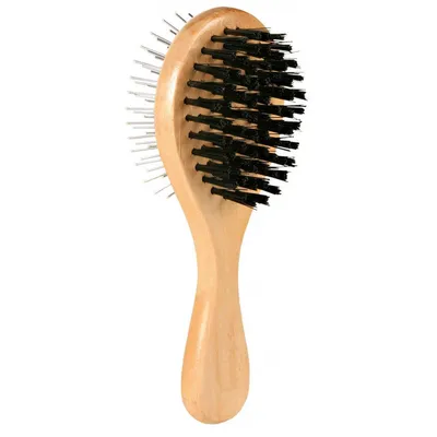 Brosse double face 17 cm pour chat et chien