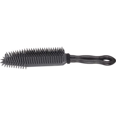 Brosse anti-poils AFRA  27.5 x 5 x 3.5 cm tête triangulaire, pour animaux.