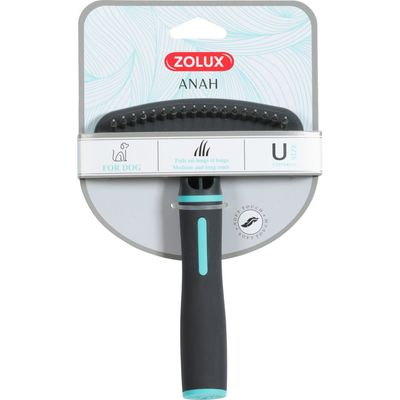 Etrille retractable 18 dents pour chiens.