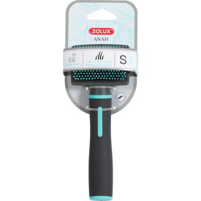 Brosse SLICKER à picot doux taille S pour chiens