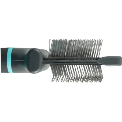 Brosse SLICKER double flexible taille S pour chiens
