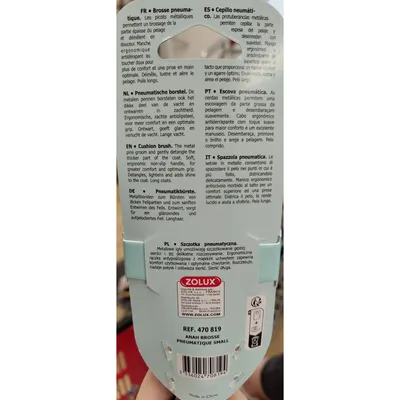 Brosse pneumatique taille S pour chiens. Brosse pneumatique taille S pour chiens.