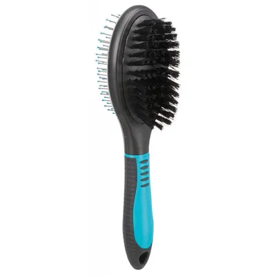 Brosse double 6 x 23 cm pour chien ou chat