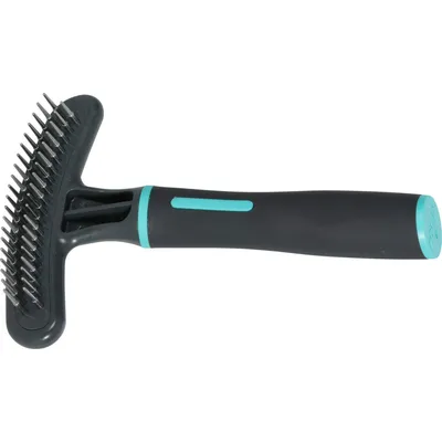 Etrille a double rang 39 dents pour chiens.