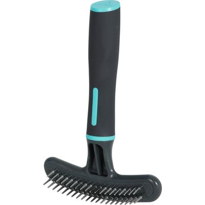 Etrille a double rang 39 dents pour chiens.