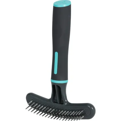 Etrille a double rang 39 dents pour chiens.