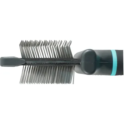 Brosse SLICKER double flexible taille M pour chiens