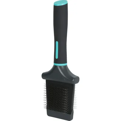 Brosse SLICKER double flexible taille M pour chiens