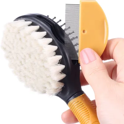 Flamingo - Brosse douce , Brosse à picots et Peigne à puces pour Chiot Flamingo - Brosse douce , Brosse à picots et Peigne à puces pour Chiot