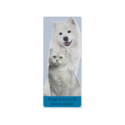 Brosse caoutchouc 8 × 13 cm  pour animaux