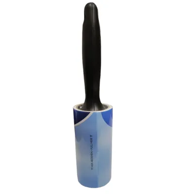 Brosse roller ruban adhésif enlève les poils d'aminaux,  60 feuilles.