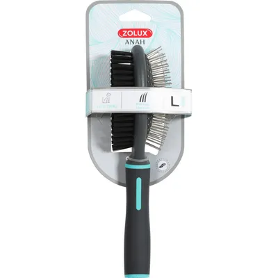 Brosse double taille L pour chiens