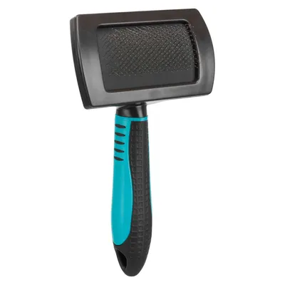 Brosse souple poils en métal souple chien ou chat