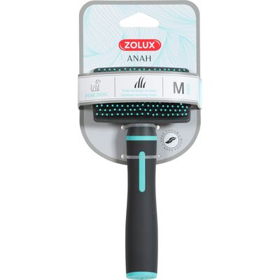 Brosse SLICKER à picot doux taille M pour chiens