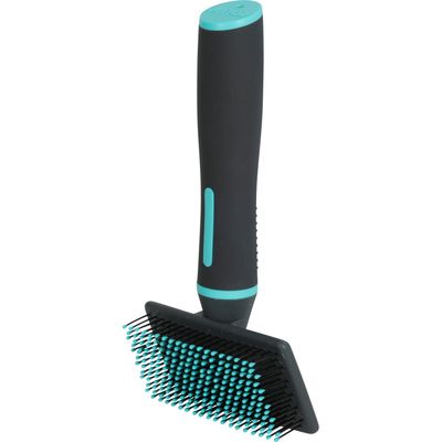 Brosse SLICKER à picot doux taille M pour chiens