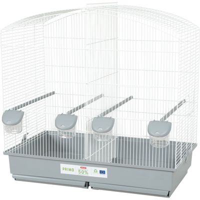 Cage Familly blanche gris 70 x 40 x 70cm de hauteur pour oiseaux