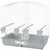 zolux - Cage Familly blanche gris 70 x 40 x 70cm de hauteur pour oiseaux