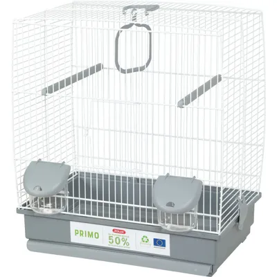 animallparadise - Cage Carla 40, grise, 40 x 31x 44 cm, pour oiseaux