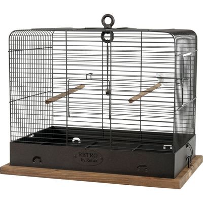 Cage RETRO CELESTINE. 41 x 31 x hauteur 48 cm.  pour oiseaux.