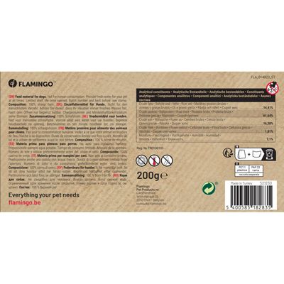 Friandise nature Corne d 'agneau 200 g pour chien