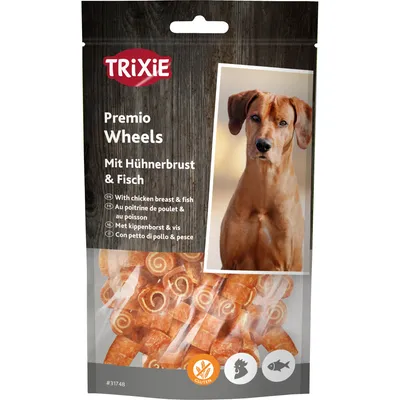 Trixie - Friandises mini rouleau au poulet et poisson 75 g pour chien Trixie - Friandises mini rouleau au poulet et poisson 75 g pour chien