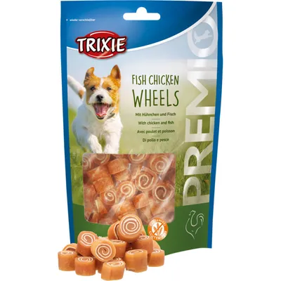 Trixie - Friandises mini rouleau au poulet et poisson 75 g pour chien Trixie - Friandises mini rouleau au poulet et poisson 75 g pour chien